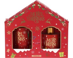 giftset - kaars - geurverspreider - kerst - geurkaars - geurstokjes