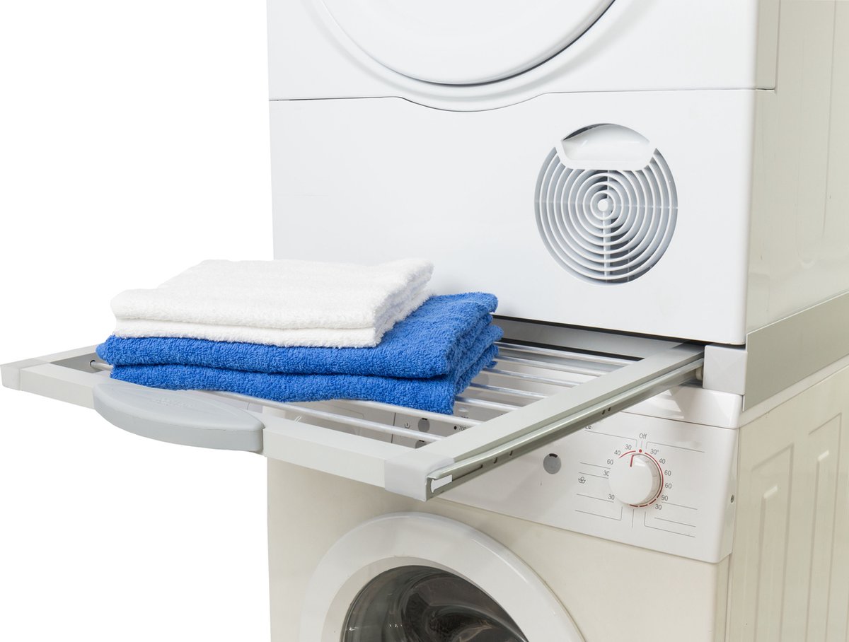 Salora SKDR300W - Stapelkit voor wasmachine en droger - Tussenstuk - Universeel - 2023