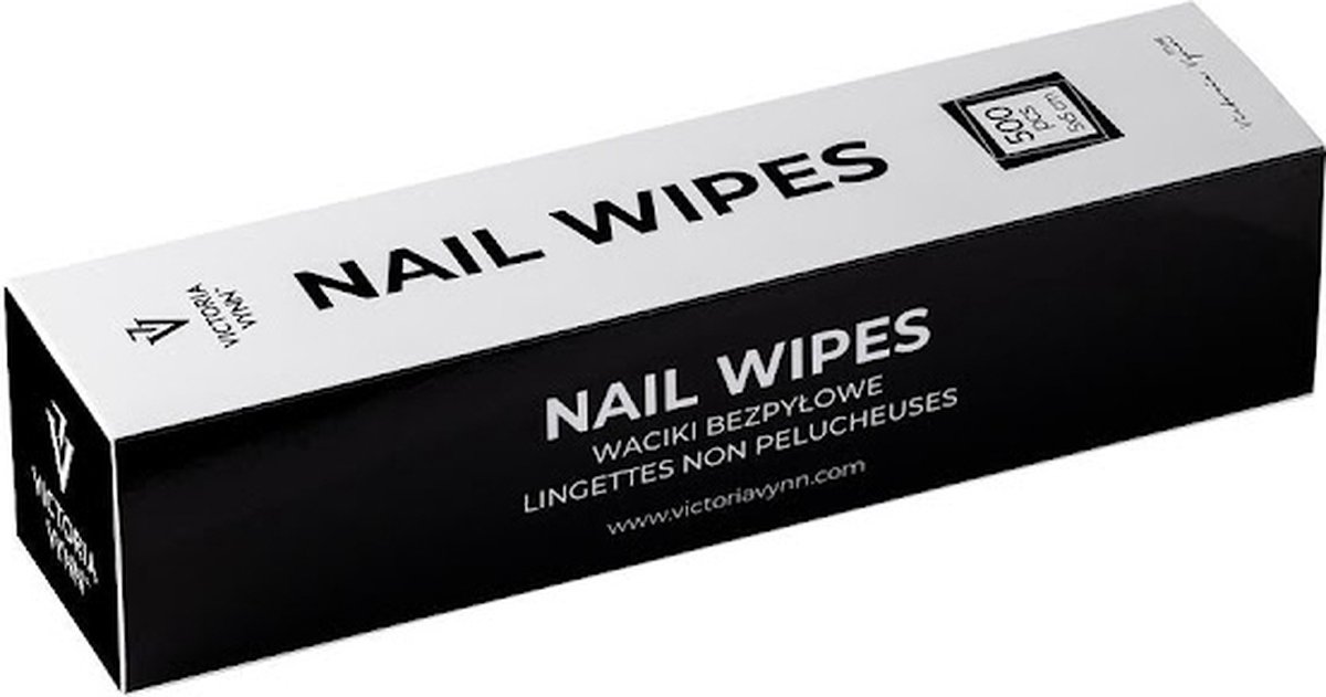 Goedkoopste Victoria Vynn Nail Wipe | 500 Stuks | glanzende topcoat - hoogglans - gellak - gelpolish - gel - buildergel - glittertop - lak - gelnagels - nagels - manicure - nagelverzorging - verzorging - megabase - hardener - bond - nailwipe - Caramdia