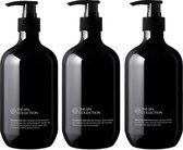 The Spa Collection Gum Tree - Shampooing - Après-shampooing - Savon pour les mains - Flacon pompe élégant - 475 ml - Set de 3