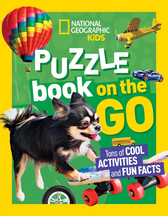 NGK Puzzle Books- National Geographic Kids Puzzle Book: On t ... - cover