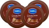 Vaseline Body Cream - Cocoa Glow - 4 x 75 ml