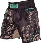 PRIDE or Die Fight Shorts Only the Strong Zwart XS - Jeans Maat 28