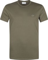 Lacoste - T-Shirt Overview Groen - Heren - Maat 3XL - Regular-fit