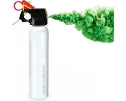 Poederspray - Brandblusser - Poederblusser - Rookkanon - Spray - Rookbom - Rookfakkel - Fakkel - Groen