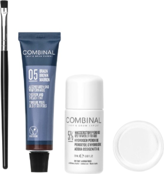 Combinal Wenkbrauwverf Bruin Kit