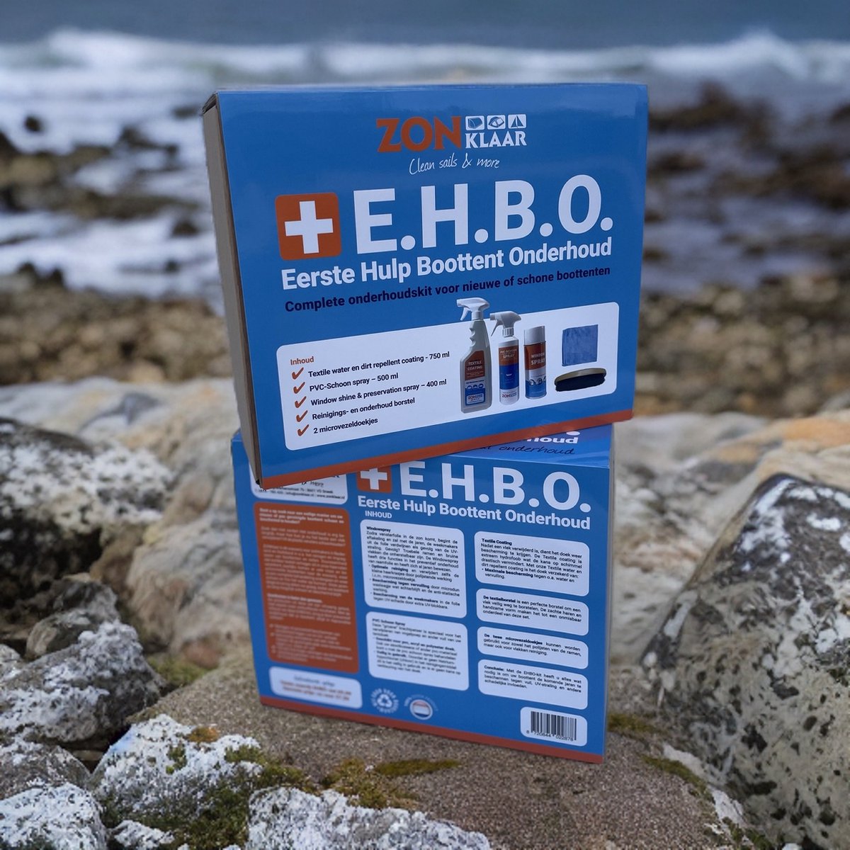 ZONklaar - Eerste Hulp Boottent Onderhoud (EHBO) | De ultieme bescherming voor uw boottent!