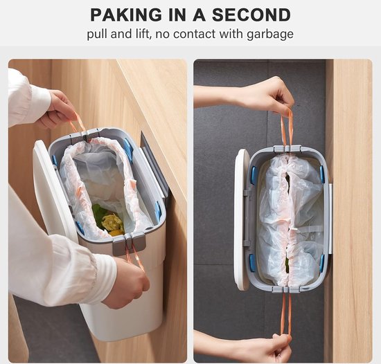 HOLIDYOYO Poubelle Murale Poubelle D'Armoire Poubelle