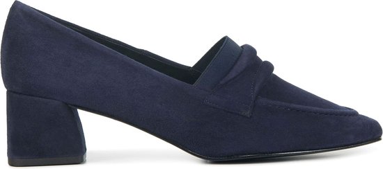 Peter Kaiser Instappers Dames - Instapschoenen / Damesschoenen - Suède - 48425 - Blauw - Maat 38