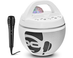 iDance BB10WH Bluetooth Party Box met Disco LED-verlichting - Wit