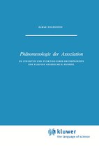 Phaenomenologica- Phänomenologie der Assoziation
