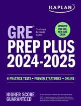 Kaplan Test Prep- GRE Prep Plus 2024-2025 - Updated for the New GRE: 6 Practice Tests + Live Classes + Online Question Bank and Video Explanations