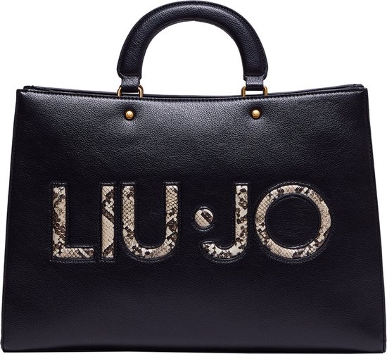 Liu Jo Achala Shopping Bag Dames Handtas - Zwart - One Size