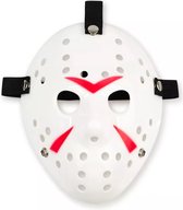 Halloween Masker - Jason Voorhees Hockey Masker - Horror Film Friday The 13th - Cosplay Masker - Verkleedmasker - wit