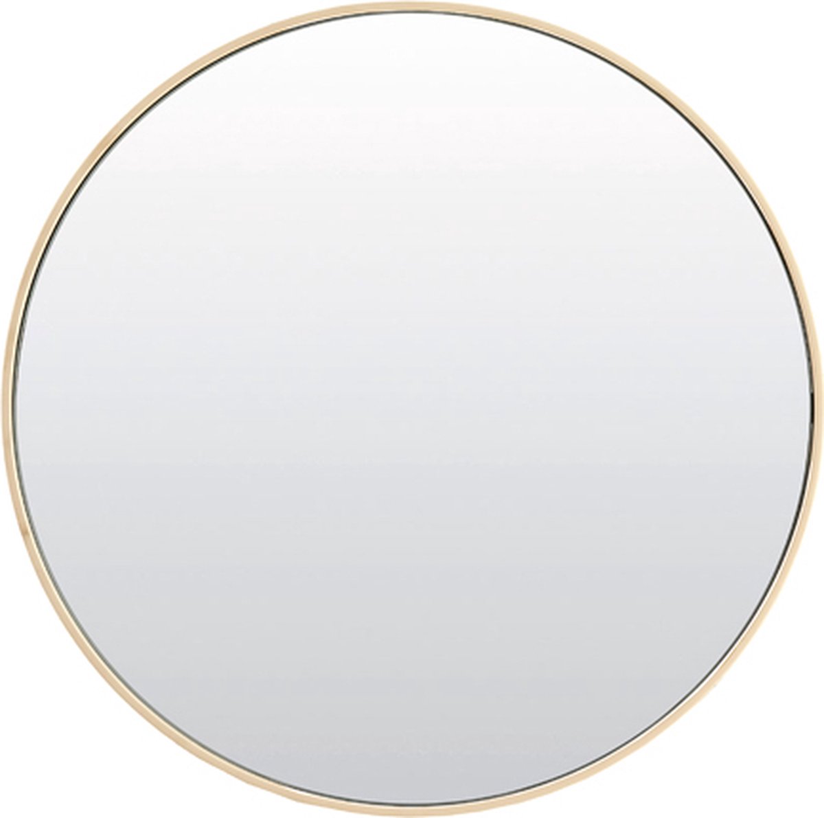 Ronde Spiegel Espejo 50cm - Crème