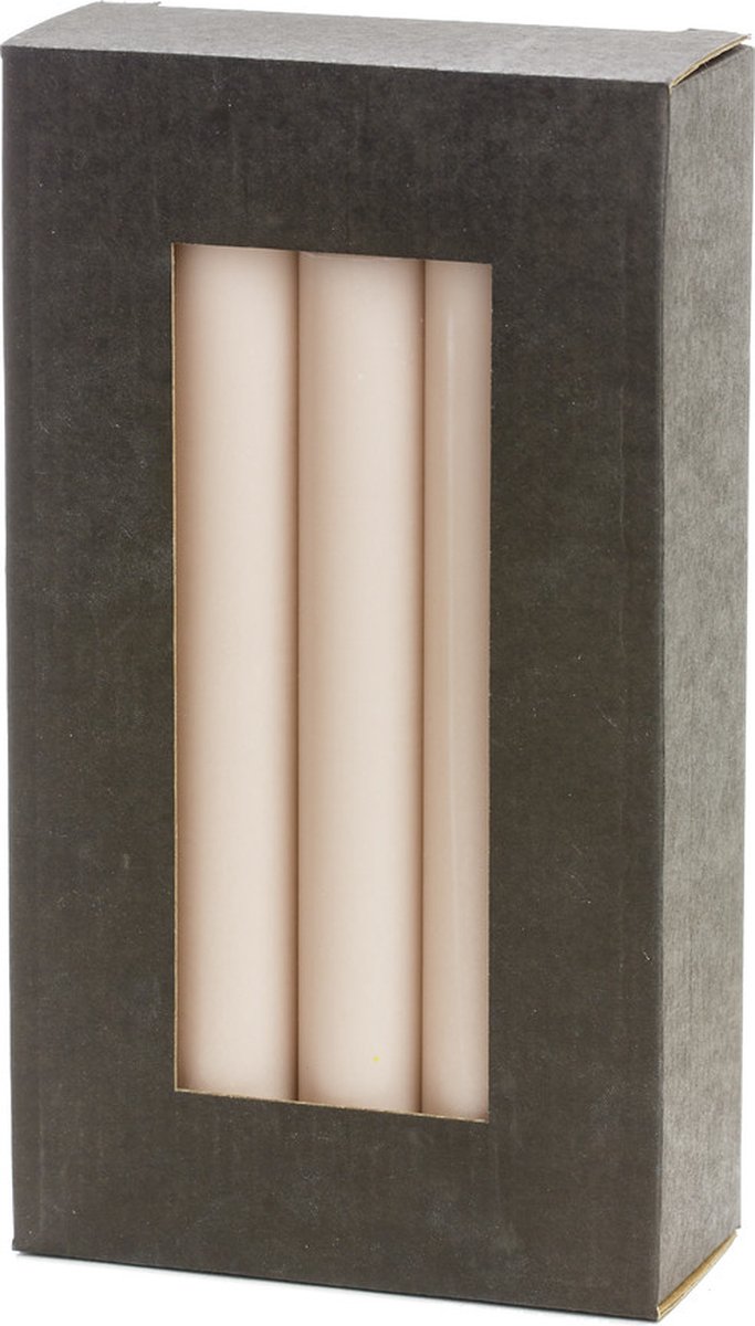 Rustik Lys‎‎ - Dinerkaarsen - 10 stuks - Pastel Pink - Roze - 2,2 x 19 cm
