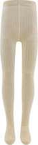 Ewers Maillot Kindermaat - Fijne Rib en Goudkleurig Metaaldraad LUREX - Ivoorkleur/Ecru-134/146