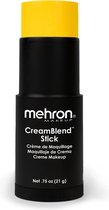 Mehron - CreamBlend Stick - Schmink - Geel