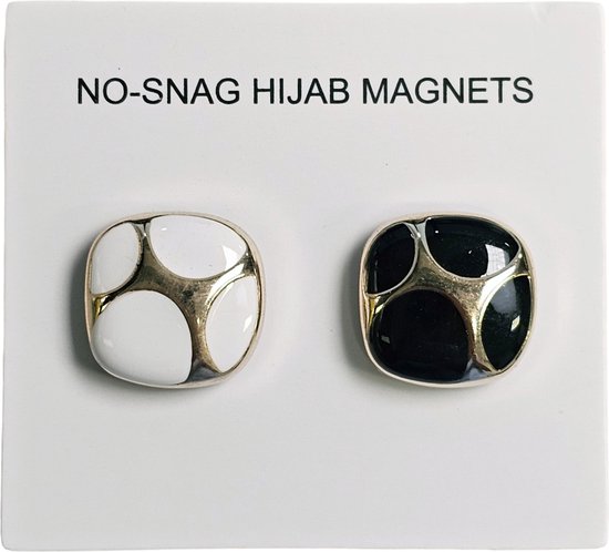 Fako Bijoux® - 2x Magnetische Broche - Hoofddoek Magneet - Sjaal - Hijab Accessoires - Abaya - 16mm - 2 Stuks - Turtle