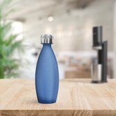 Premium RVS-fles 0,9L [EXTRA GROOT] compatibel met SodaStream Crystal - geschikt voor koolzuur - vaatwasmachinebestendig - RVS-drinkfles - Ideaal accessoire voor onderweg.