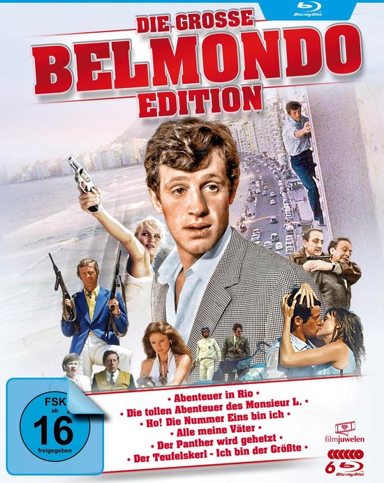 Alive AG Die grosse Belmondo-Edition (6 Blu-rays) Blu-ray