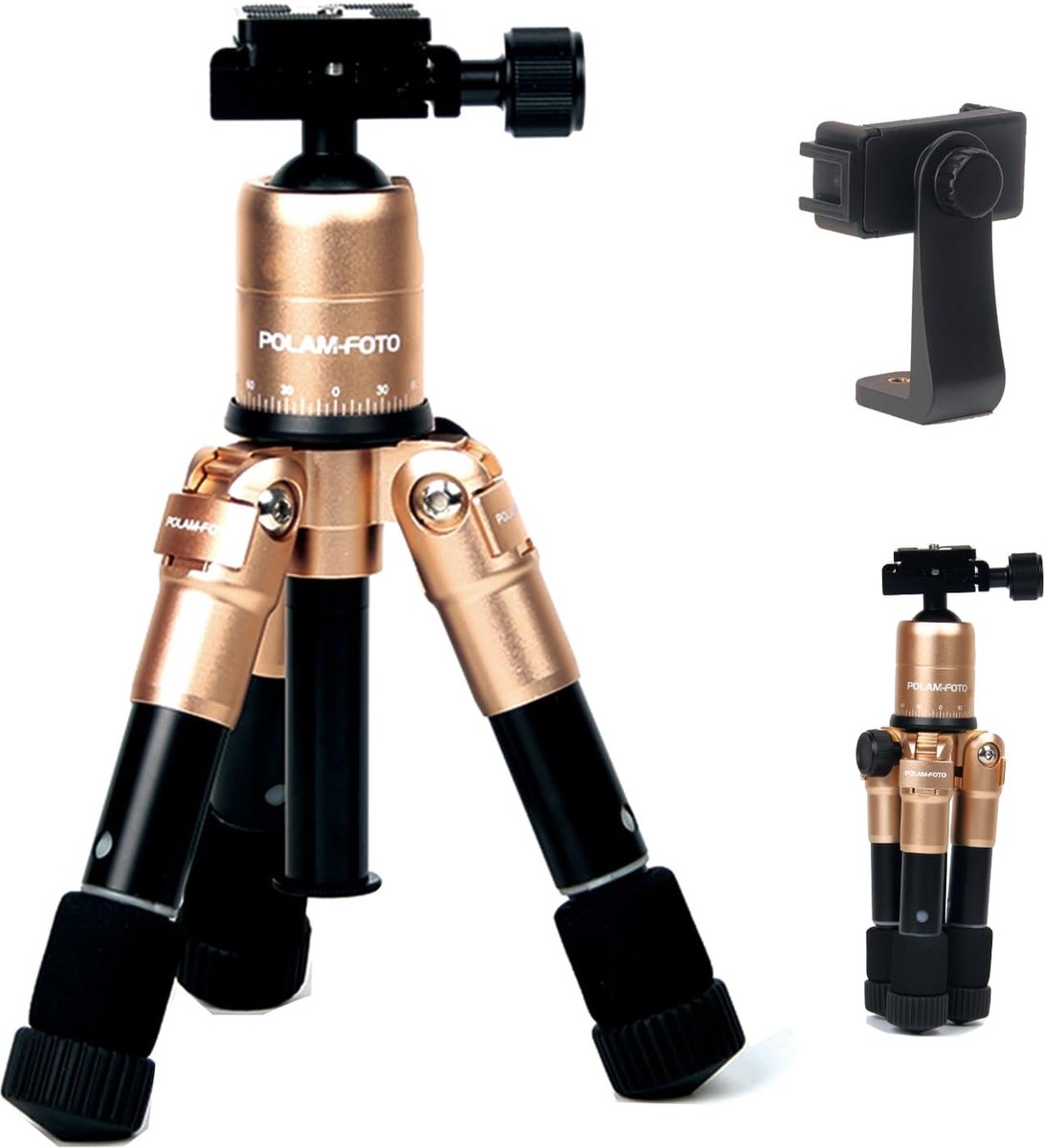 camerastatief - Camera Statief / Aluminium Reisstatief