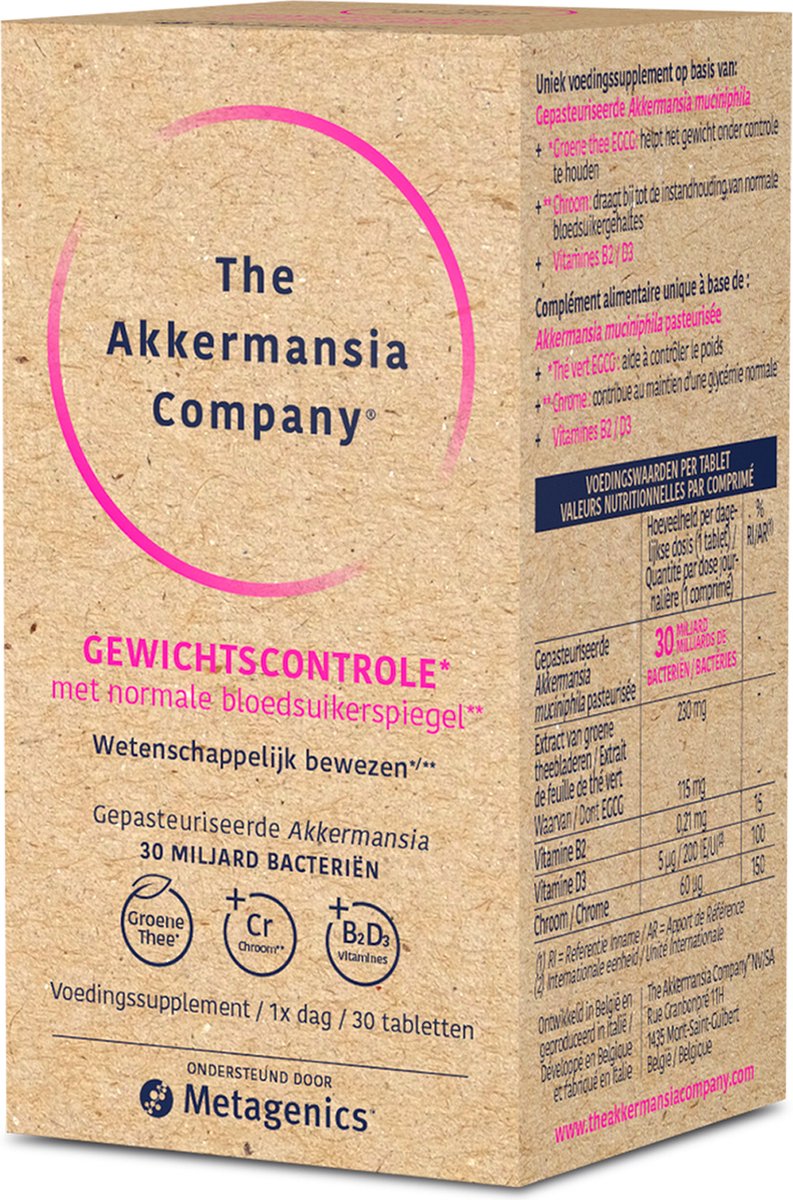 Akkermansia Comp Weight Control - Metagenics