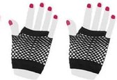 Handschoenen Visnet zwart vingerloze Handschoenen