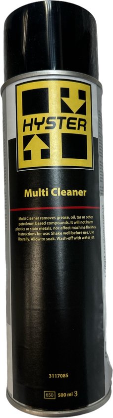 multi cleaner-Hyster-multi reiniger spray-500ml | bol