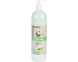 Hondenshampoo Aloë Vera – 1L – hydraterende shampoo voor elk vachttype – verzorgende hondenverzorging – Flamingo