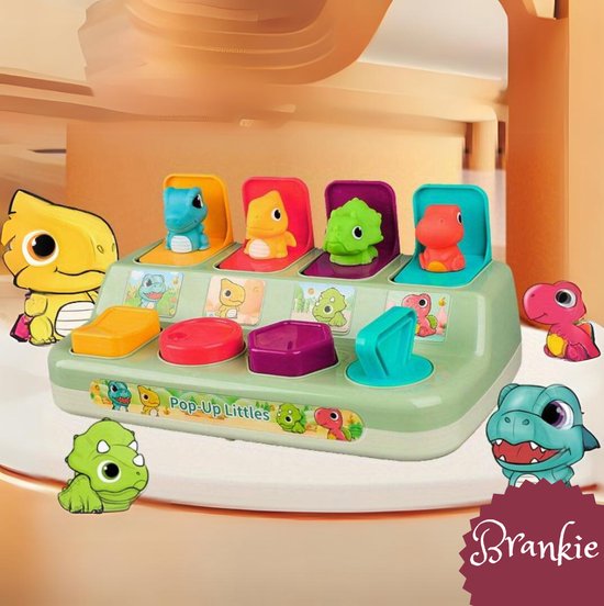Playskool Busy Poppin 'Pals pop-up activiteitenspeelgoed voor baby's en peuters vanaf 9 maanden (exclusief