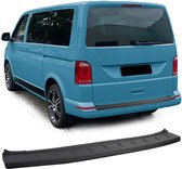 Volkswagen Transporter T5 T6 Protection de pare-chocs arrière Protection de cadre Zwart ABS Hayon