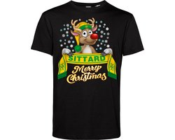 T-shirt Sittard | Foute Kersttrui Dames Heren | Kerstcadeau | Fortuna Sittard supporter | Zwart | maat 5XL