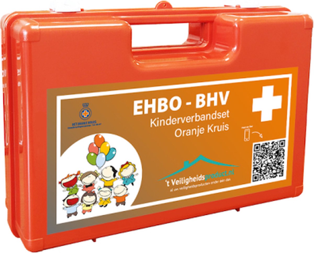 Goedkoopste EHBO/BHV Kinderverbandkoffer Oranje Kruis