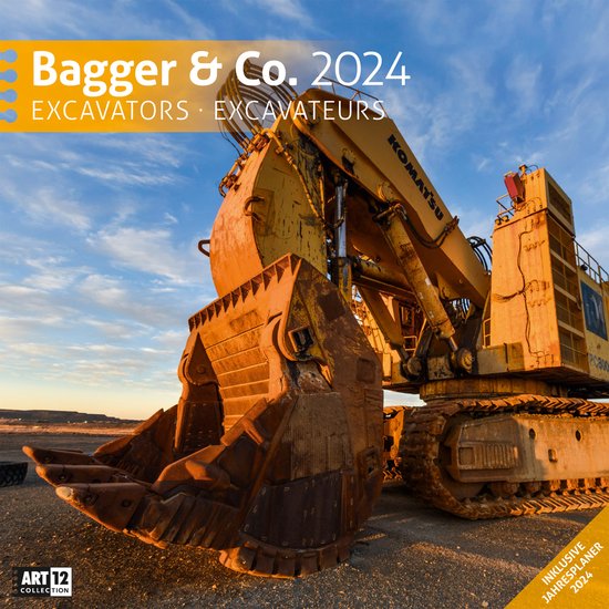Calendrier Bagger 2024 - 30x30