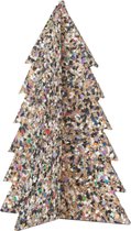 LIGA - Beach Clean Kerstboom 20 cm - Kurk - Multicolor
