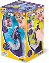 Brainstorm 450X Microscope Kit: Illuminated Exploration for Young Scientists with 100x, 300x, and 450x Magnification, 40+ Pieces