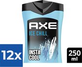 Axe Ice Chill 3-in-1 Douchegel - 250 ml - Voordeelverpakking 12 stuks