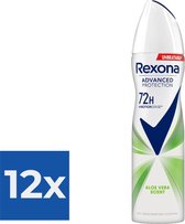 Rexona Women Advanced Protection Aloë Vera Anti-Transpirant Spray - Voordeelverpakking 12 stuks