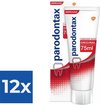 Parodontax Original - Tandpasta- tegen bloedend tandvlees - 75 ml - Voordeelverpakking 12 stuks