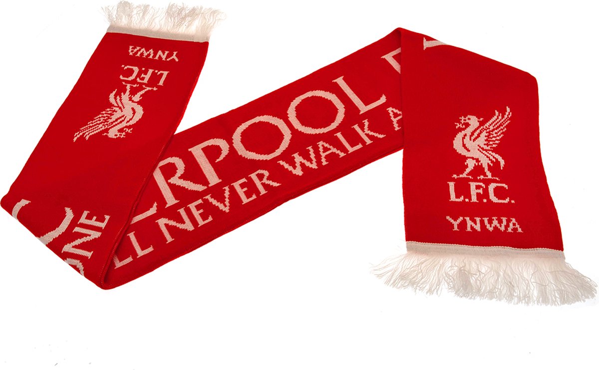 Liverpool sjaal YNWA rood/wit