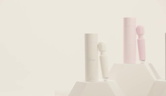Vibromasseur Fae® pour femme - Stimulateur de clitoris - Sex Toys pour femme - Jouets sexuels - Série Pure ; Mariée rougissante