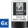 Schwarzkopf Taft Extreme haargel Unisex 300 ml - Voordeelverpakking 6 stuks