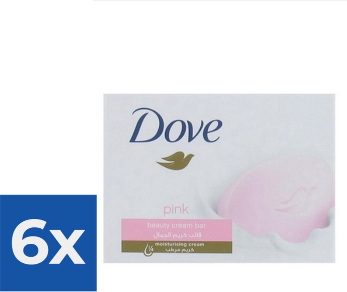 Dove Zeep - Pink - 100gr - Voordeelverpakking 6 stuks