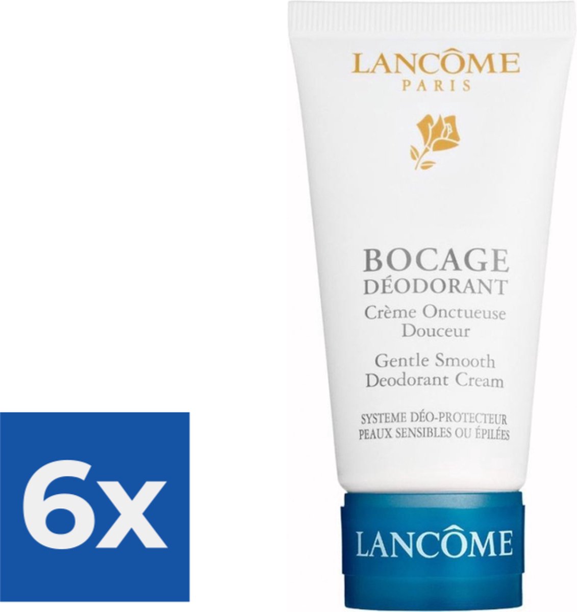 Goedkoopste Lancôme Bocage Deodorant Crème - 50 ml - Voordeelverpakking 6 stuks
