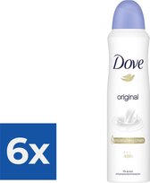 Dove Women Deospray Original - 150ml - Voordeelverpakking 6 stuks