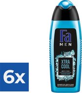 Fa Douche 250 ml Men Extreme Cool - Voordeelverpakking 6 stuks