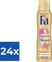 Fa Oriental Moments Deodorant Spray 150ml - Voordeelverpakking 24 stuks