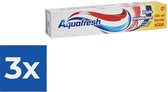 Aquafresh Tandpasta - Triple Protection 125 ml - Voordeelverpakking 3 stuks