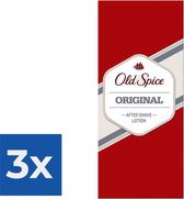 Old Spice Aftershave - 100 ml - Aftershave Lotion - Voordeelverpakking 3 stuks
